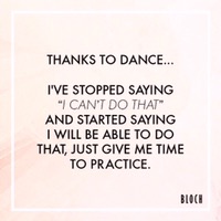 Take time to practice